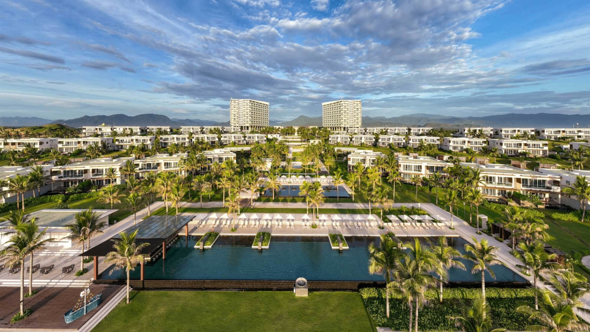 Alma Resort Cam Ranh aerial view