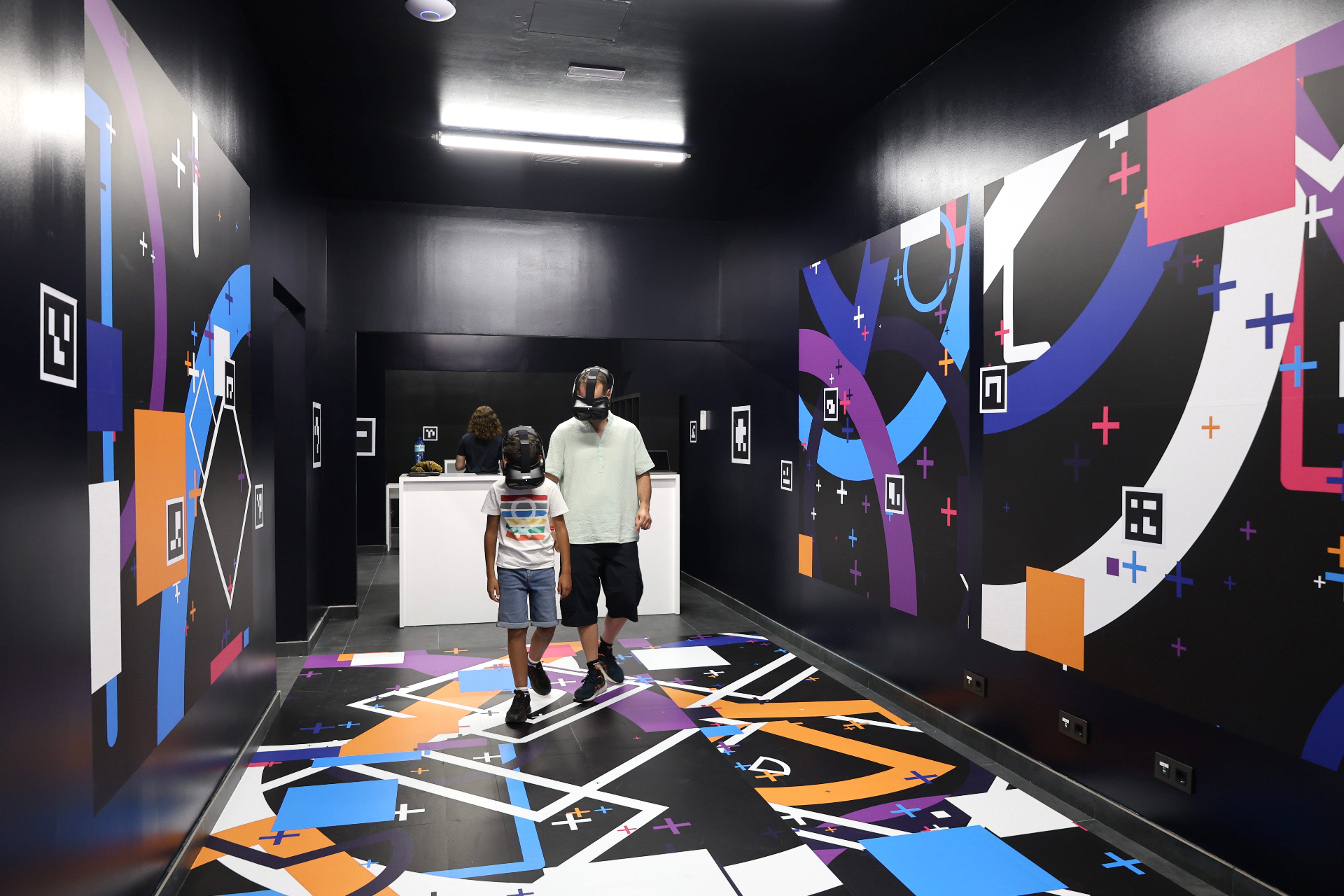 Visitors experiencing Awra immersive VR world at Alma Resort Cam Ranh — photo 4