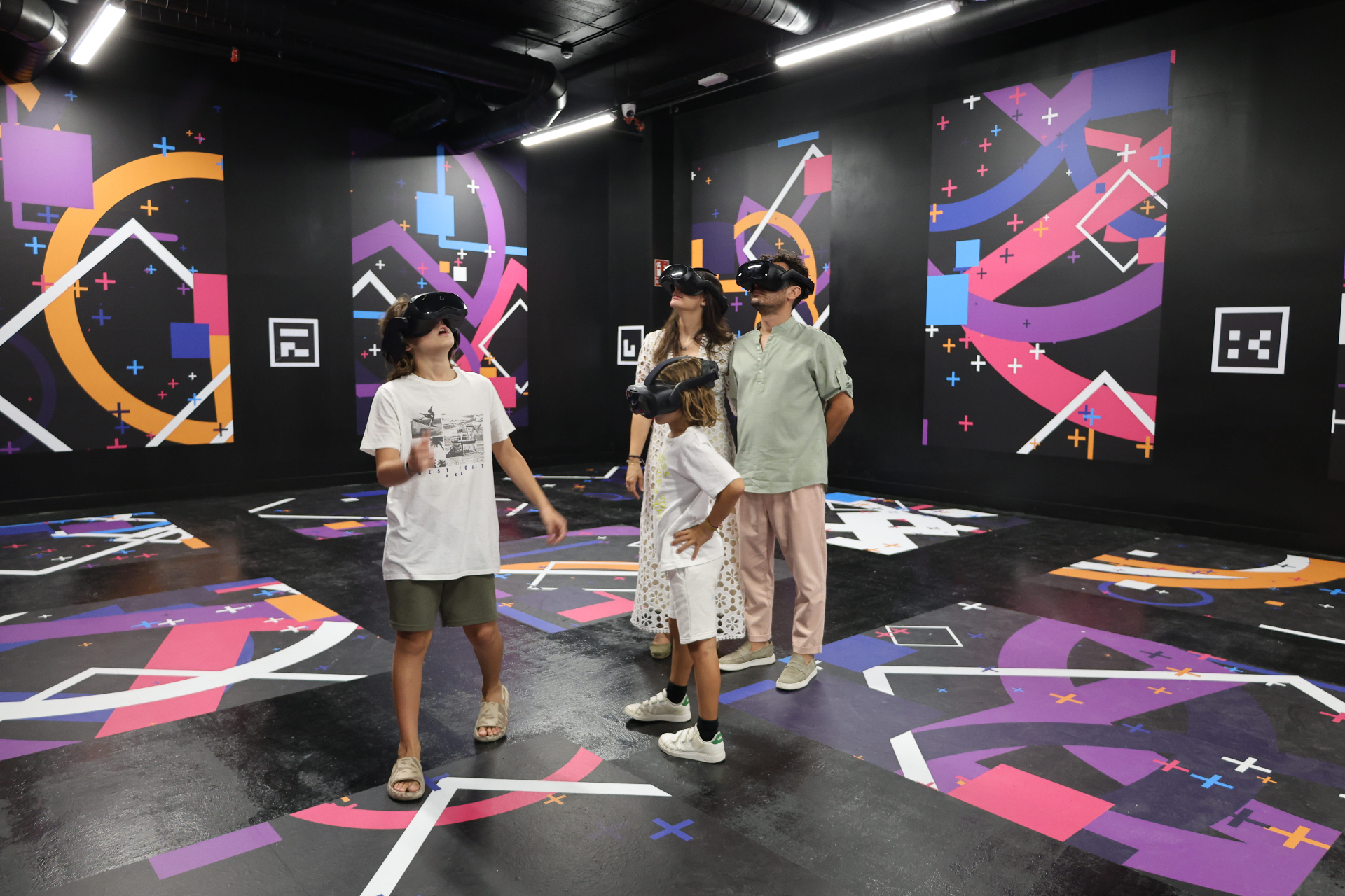 Visitors experiencing Awra immersive VR world at Alma Resort Cam Ranh — photo 3