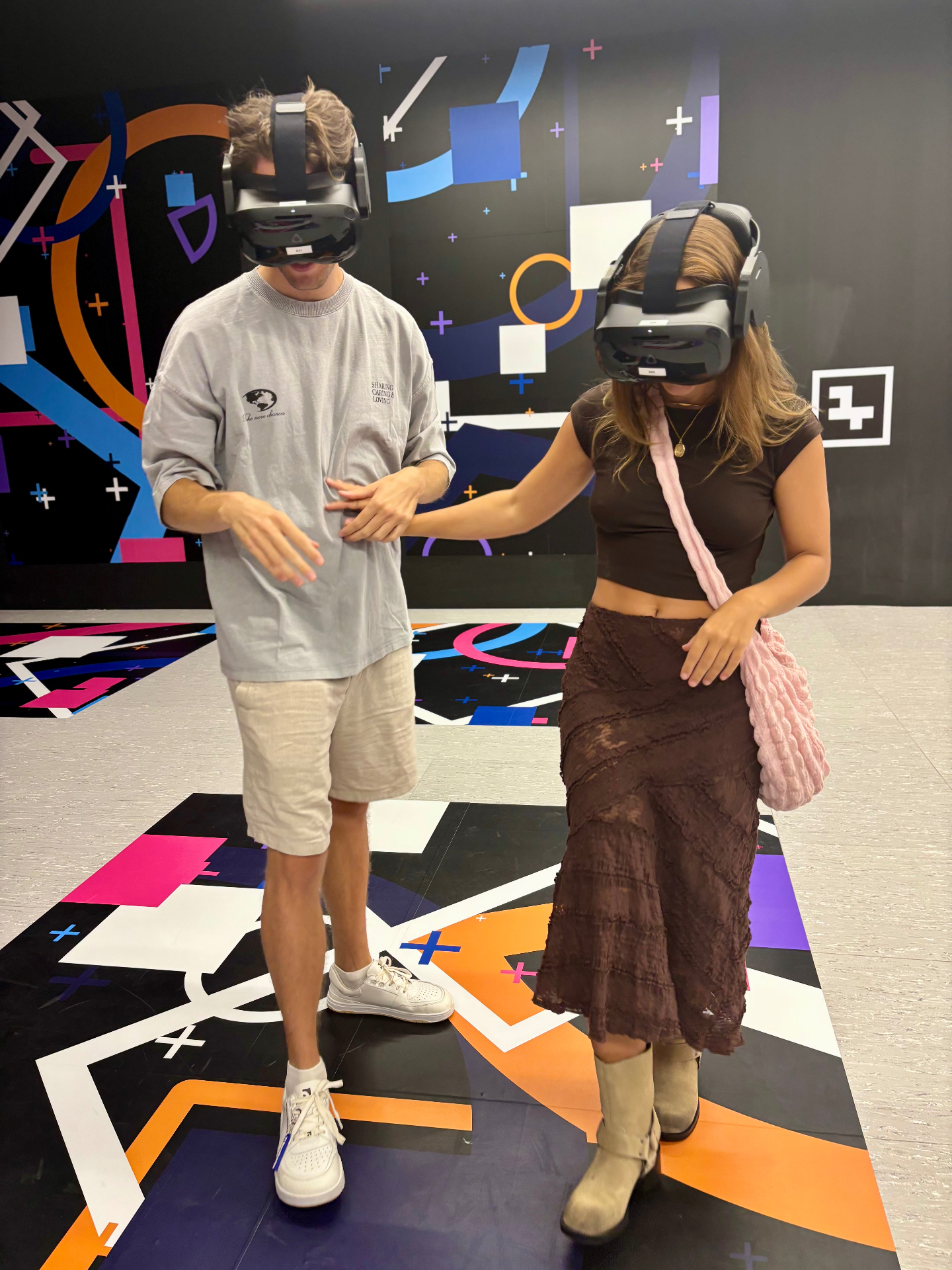 Visitors experiencing Awra immersive VR world at Alma Resort Cam Ranh — photo 6