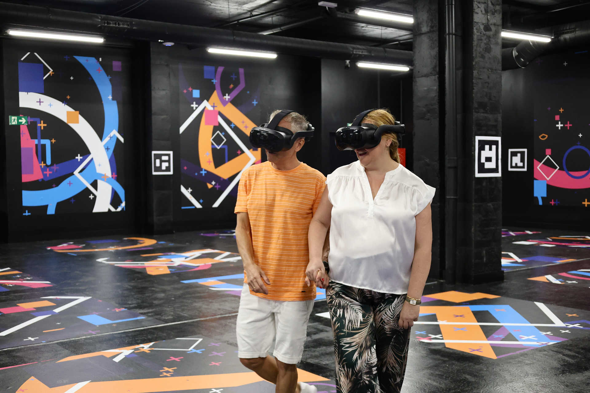 Visitors experiencing Awra immersive VR world at Alma Resort Cam Ranh — photo 7