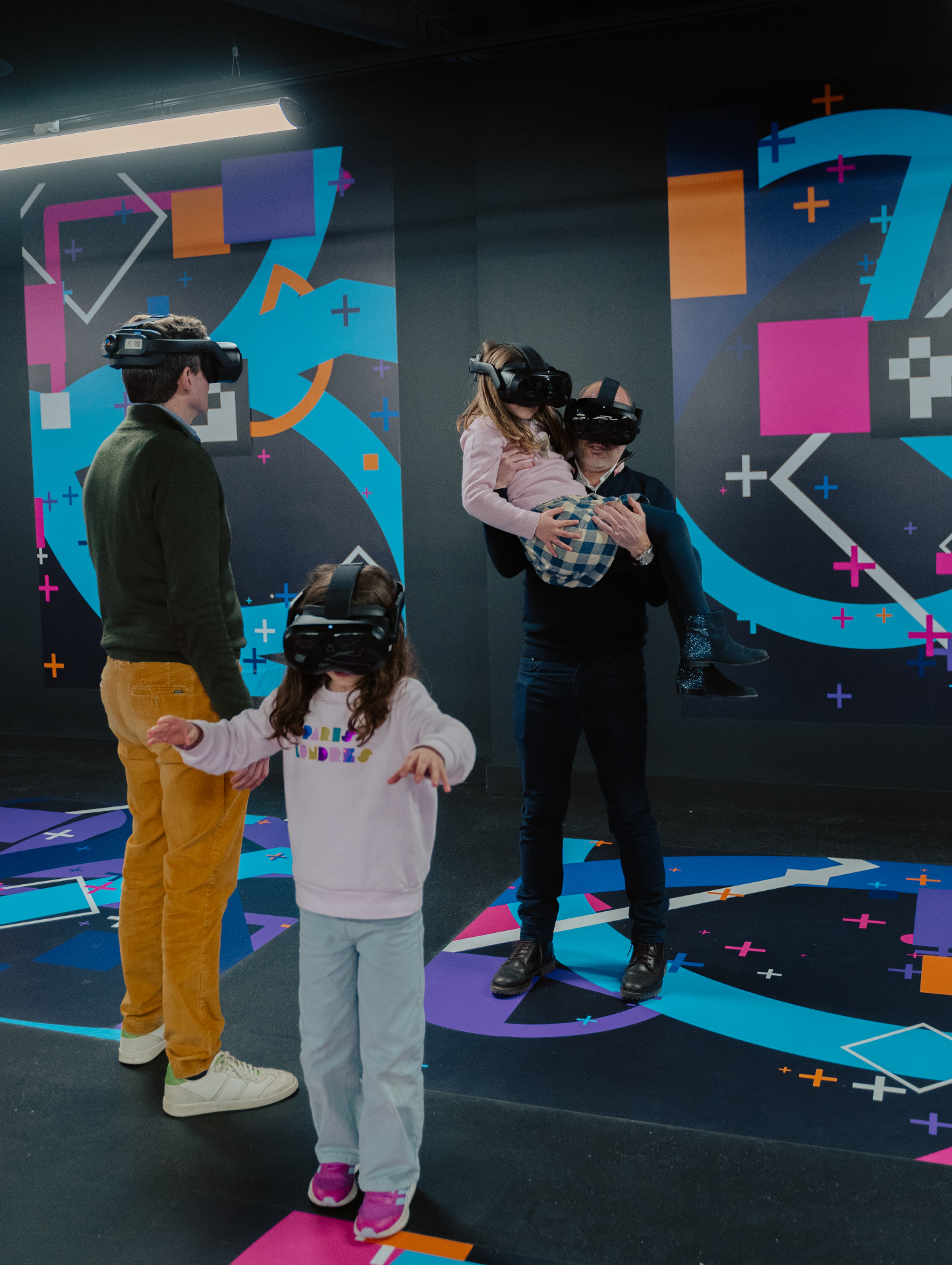 Visitors experiencing Awra immersive VR world at Alma Resort Cam Ranh — photo 8