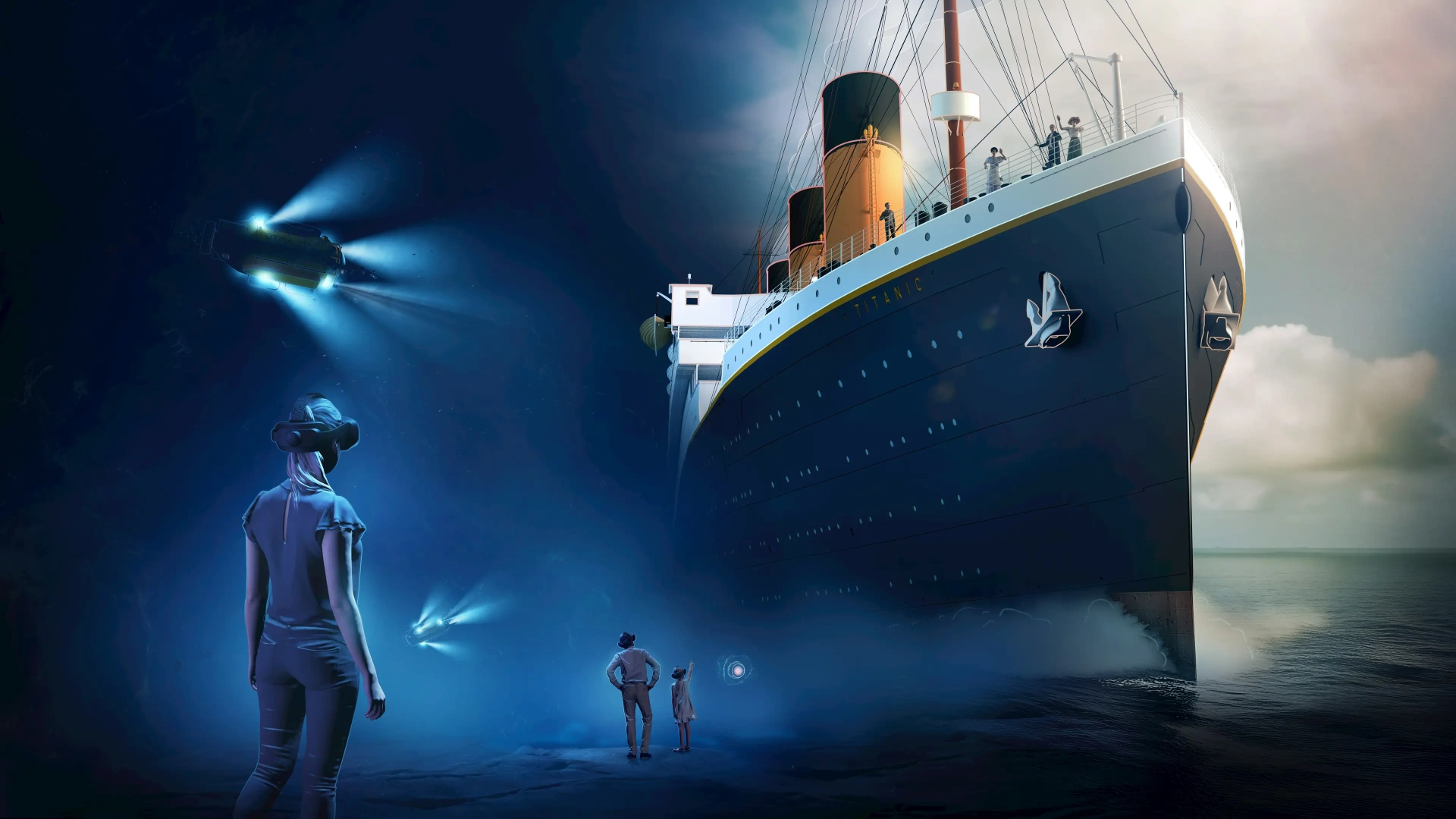 Awra Titanic immersive VR experience — walk through the Titanic in Vietnam